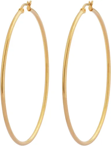 Vista 9 de Edforce - Aretes de acero inoxidable tipo argolla (20-60 mm de diámetro)