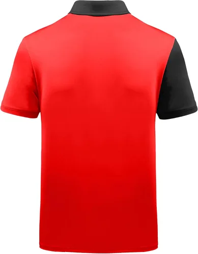 Vista 3 de Polo de golf para hombre manga corta táctica casual camiseta de tenis