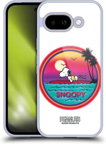Vista 260 de Head Case Designs Officially Licensed Peanuts Beach Surf Snoopy Boardwalk Airbrush Gel Case [Military Grade Protection] Compatible with Google Pixel