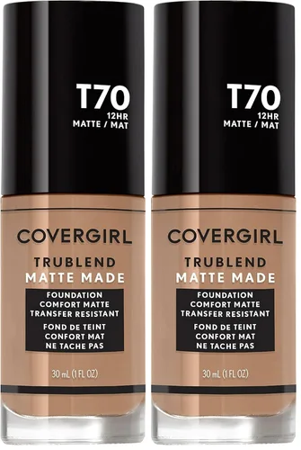 Vista 80 de COVERGIRL TruBlend Base Líquida Mate Hecha, Beige Arena