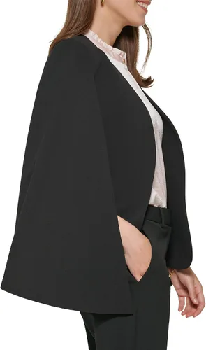 Vista 2 de DKNY Standard Womens Open Front Cape Jacket