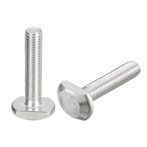 Vista 13 de uxcell Pernos de ranura en T, 5 piezas M5x16mm ranura en T Pernos deslizantes Pernos deslizantes 304 Tornillos en forma de T de acero inoxidable