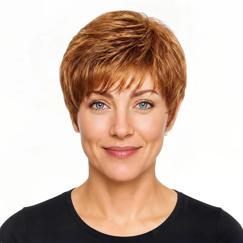 Vista 12 de Raquel Welch Winner Pixie Wig SS8/25 - Peluca transpirable y cómoda con memoria, peluca lista para usar todos los días, aspecto natural, fibras