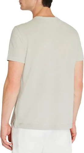 Vista 3 de Club Monaco Men's Men's Short Sleeve Indigo Henley