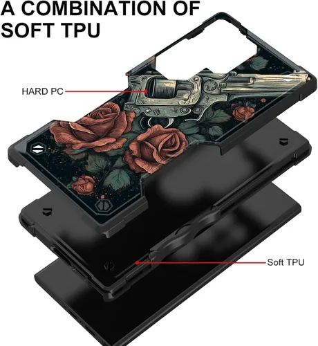 Vista 440 de Funda para Galaxy A14 5G, [Doble Capa][Protección contra Caídas de Grado Militar de 10 Pies] [Antideslizante] Funda Resistente a Prueba de Golpes