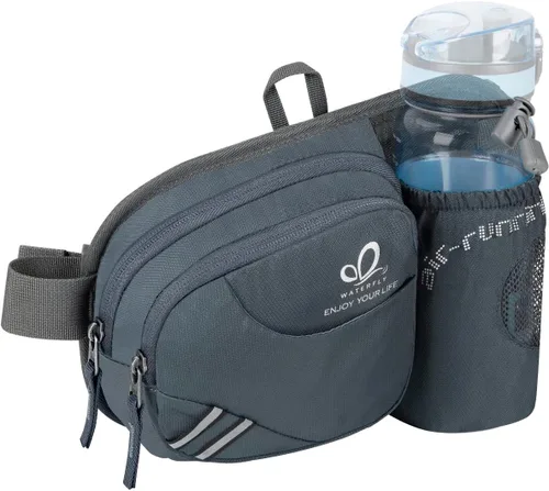 Vista 14 de Waterfly - Cangurera de senderismo con soporte para botella de agua para hombres y mujeres, para correr y pasear al perro, para iPhone 8 Plus