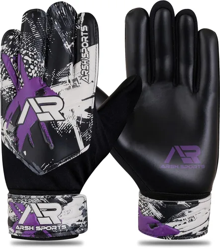Vista 6 de Guantes de portero de fútbol, guantes de portero de fútbol para niños, jóvenes y niños con protección doble en la muñeca y palma de súper agarre