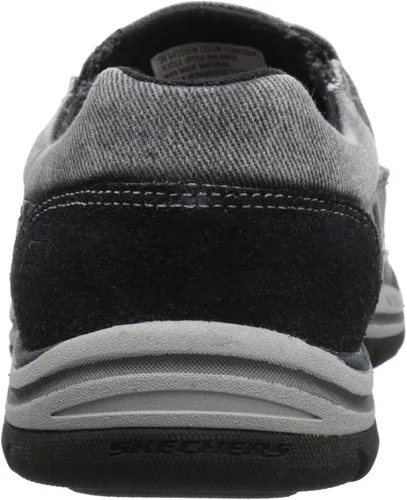 Vista 3 de Skechers Avillo Mocasín para hombre de ajuste relajado