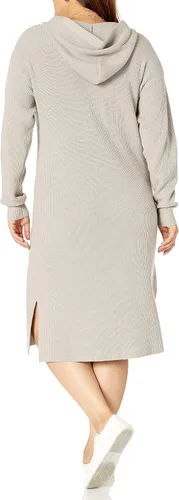 Vista 5 de The Drop Vestido midi con capucha Claudia Cuddle para mujer