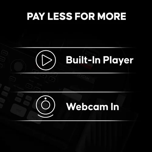 Vista 7 de Osee GoStream Deck HDMI Pro Conmutador de Mezclador de Vídeo Multi Cámara para Transmisión en Vivo con NDI Actualizable