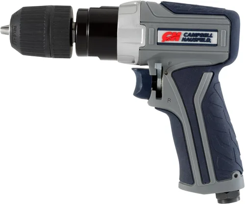 Vista 2 de Campbell Hausfeld XT401000 - Taladro de aire reversible de 3/8 pulgadas, 2,000 RPM