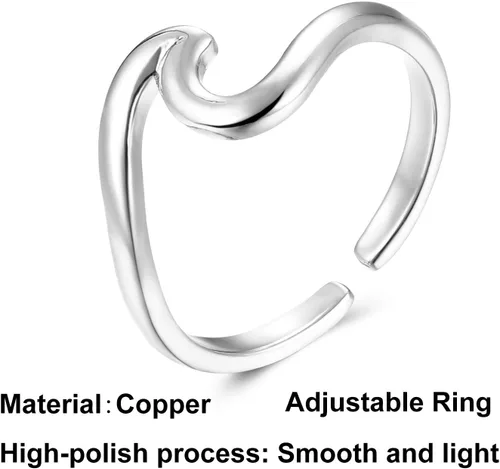 Vista 3 de choice of all Fidget Ring Anxiety Ring for Women Spinner Rings for Anxiety Jewelry Gifts for Girls