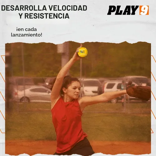 Vista 5 de Juega 9 pelotas de softball ponder
