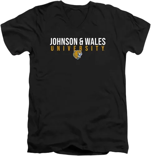 Vista 2 de Johnson & Wales University - Camiseta unisex con cuello en V para adultos Athletic Heather