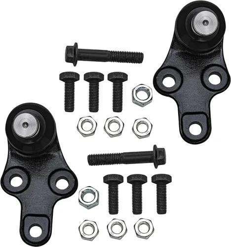 Vista 213 de Detroit Axle - Par (2) de juntas esféricas inferiores delanteras para Mitsubishi Montero 1992-2000 - [Montero Sport 1997-2004]