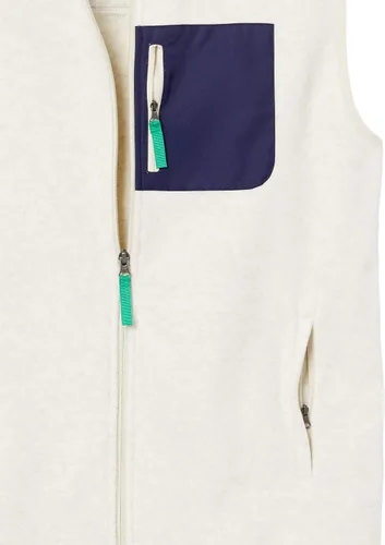 Vista 5 de Tienda Essentials Men's Full-Zip Polar Fleece Vest (Available in Big & Tall)