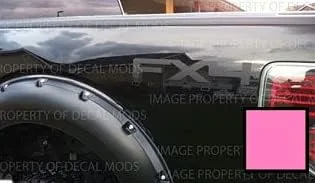 Vista 17 de FX4 Offroad Calcomanías para Ford F150 Negro (2009,2010,2011) - CB [Juego de 2]