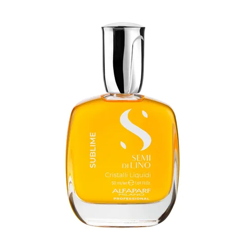 Vista 11 de ALFAPARF MILANO Semi di Lino Cristalli Liquidi Hair Oil with Heat Protection - Superior Smoothing and Finishing Hair Serum - Anti Frizz - Brilliant