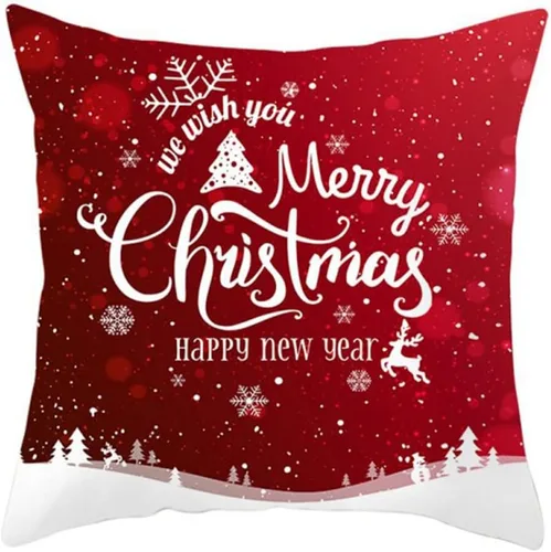 Vista 8 de Ochine Fundas de almohada de Navidad – Funda de cojín de árbol de Navidad para decoración del hogar