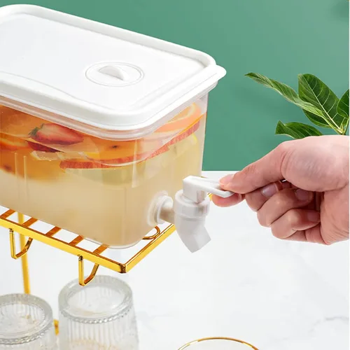 Vista 4 de Dispensador de bebidas para el hogar, conveniente dispensador de bebidas para fiestas