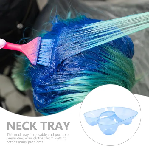 Vista 8 de Healifty Fregadero portátil para peluquería para el cuello, bandeja para el hombro, contenedor permanente, lavabo para lavado de cabello, cuenco