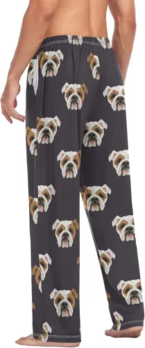 Vista 5 de Pajama Pants for Men PJs Bottoms Sleep Lounge Pants with Pockets