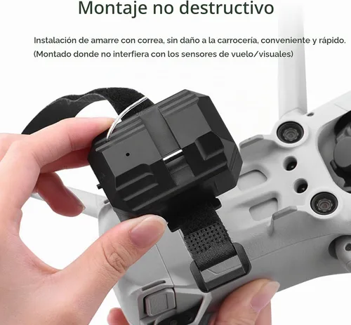 Vista 4 de Sistema Airdrop compatible con DJI Mini 4 Pro/Mini 3/Mini 3 Pro/Mini 2/Mini SE Drone Payload Dropper Release Dropper System Delivery Transport
