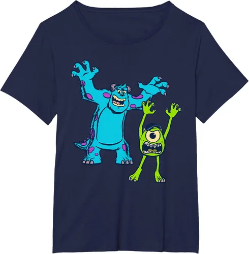 Vista 20 de Camiseta de la Universidad Sulley y Mike de los Monsters de Disney Pixar