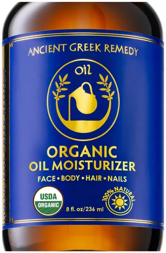 Vista 9 de Aceite corporal Ancient Greek Remedy - Aceite orgánico para después de la ducha para rostro y cuerpo hidratante para piel seca - Aceites