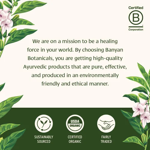 Vista 6 de Banyan Botanicals Rice and Dal - Arroz orgánico mung dal amarillo premezclado y arroz basmati orgánico para Kitchari - Alimento fácil para limpiar