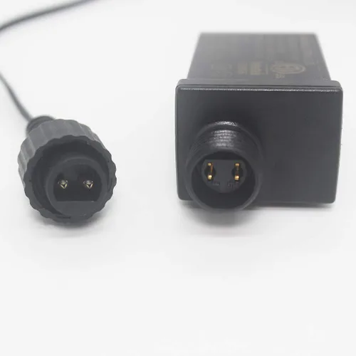 Vista 5 de 12 V 9 W transformador LED de bajo voltaje impermeable IP44 controlador de LED de temporada adaptador de enchufe de EE. UU. para luces de cadena