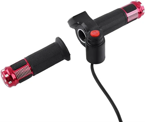 Vista 4 de Yosoo - Funda para empuñaduras de bicicleta con interruptor de velocidad de 3 velocidades con pantalla LED, mango de acelerador Sn para ciclo