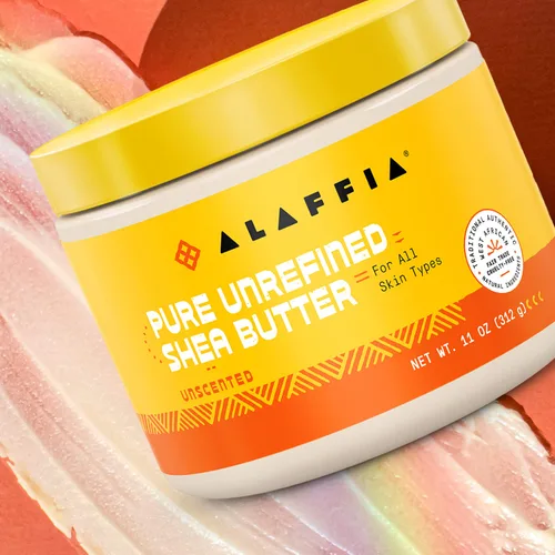Vista 3 de Alaffia, Manteca de karité pura sin refinar, sin perfume, 11 oz