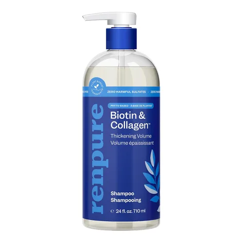 Vista 13 de RENPURE Champú aclarante de vinagre de sidra de manzana y aloe, cabello