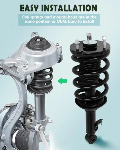 Vista 4 de SCITOO Amortiguadores delanteros completos para Toyota Tacoma Quick Struts 271106 271105 - Juego de 2