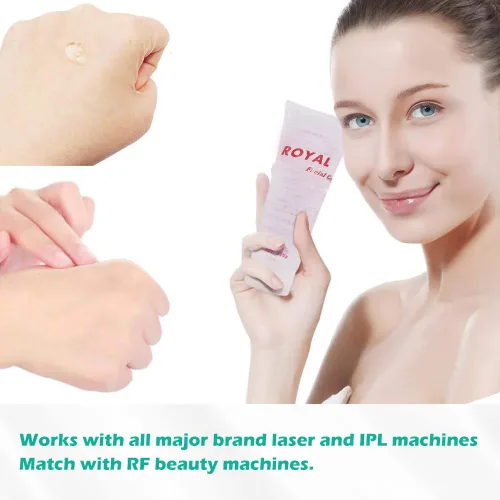 Vista 3 de Gel de radiofrecuencia para máquina RF - Gel refrescante para depilación láser - Crema de terapia de masaje para mujeres y hombres - Gel facial