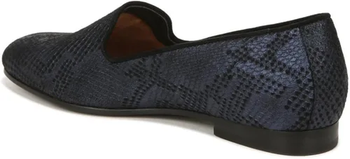 Vista 6 de Vionic Willa - Zapatos planos sin cordones para mujer, Serpiente de metal azul oscuro