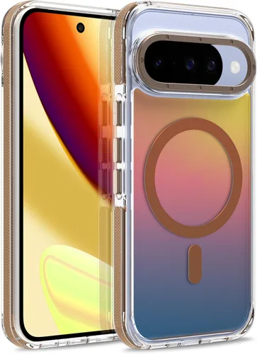 Vista 118 de Funda magnética para Google Pixel 10 Pro XL, fluorescente, color negro