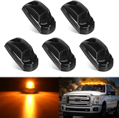 Vista 20 de Nilight Luz de Marcador Lateral Ovalada de 2.5 Pulgadas 10PCS Ámbar 2 Diodos LED Luces de Guardabarros y Separación de Remolque Impermeables