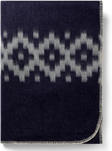 Vista 35 de Manta gruesa de lana de alpaca pesada para acampar al aire libre en interiores, mantas peruanas suaves tamaño Queen diseño étnico