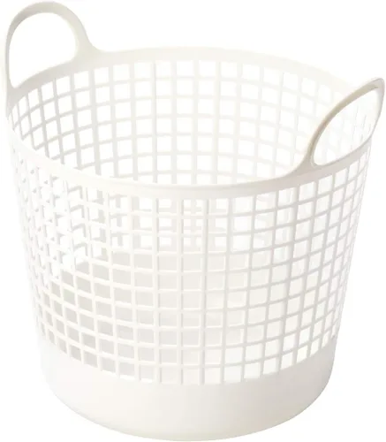 Vista 12 de LIKE-IT LBB-16C - Cesta de almacenamiento de ropa sucia, mini plástico de biomasa gris, utiliza aproximadamente el 90%