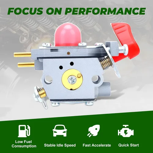 Vista 4 de Dalom Carburador BVM200FE compatible con Poulan 545081857 Craftsman 25CC Soplador de hojas Kit de carbohidratos Reemplazar 358794700 358794765