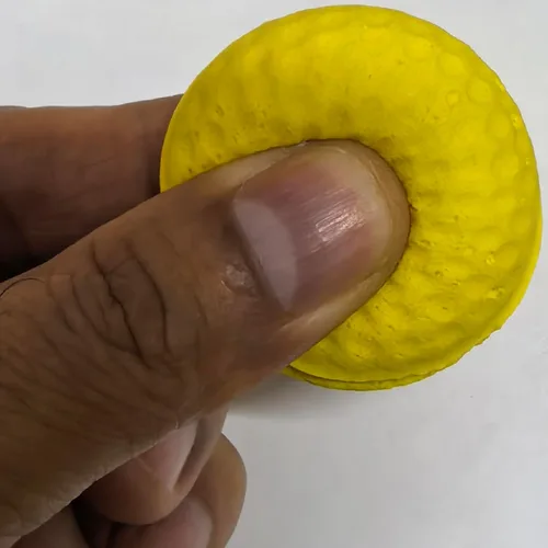 Vista 6 de Pelota de espuma para gatos, juguete de fútbol (4 unidades)