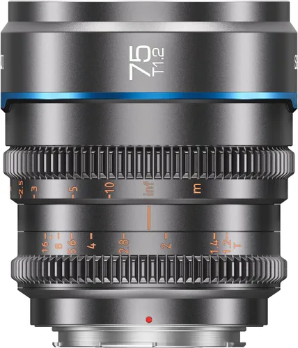 Vista 11 de Sirui Night Walker T1.2 Juego de Lentes Cine, 16mm, 24mm, 35mm, 55mm, 75mm Lentes de Apertura Grande con Enfoque Manual (Montura RF, Negro)