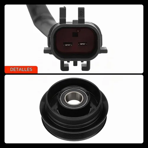 Vista 9 de Kit de embrague de compresor de A/C de A-Premium compatible con Dodge Charger 2006-2010, Challenger 2008-2010, Magnum 2005-2008 y Chrysler 300