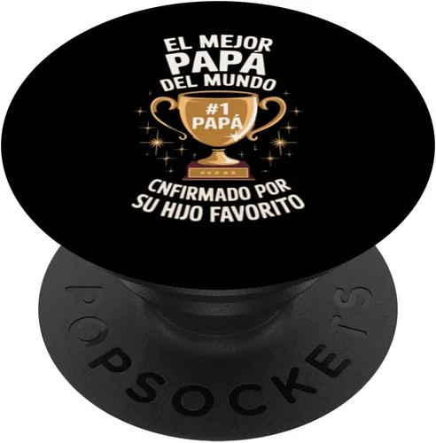 Vista 8 de El Mejor Papa Del Mundo PopSockets PopWallet for MagSafe