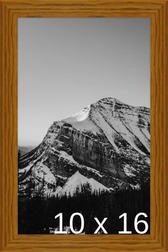 Vista 264 de Frame It Easy Marco de madera negra de 10 x 5 (Derby)