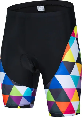 Vista 44 de Weimostar Hombre Ciclismo Jersey Manga Corta Bicicleta Ropa Multicolor Diamante