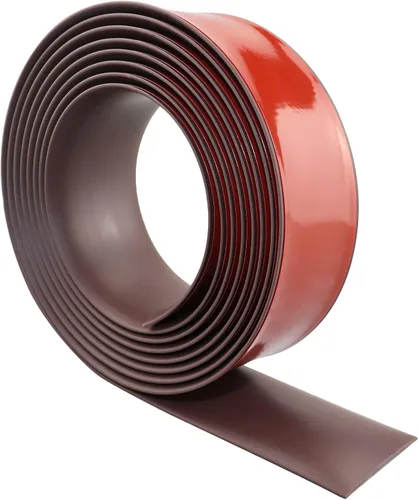 Vista 21 de Tira de transición de suelo de 1.57 pulgadas, tira de transición de vinilo plano autoadhesiva con respaldo fuerte, grano de madera de 1.6 in, 3.28