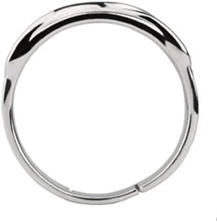 Vista 3 de Anillo de plata de ley 925 con diseño de anime Super Black GK Time Metal no precioso Jade